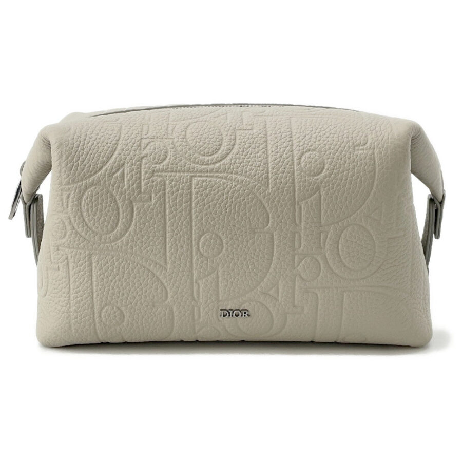Dior Gravity Pouch Gray2ESCA495 Leather | Studio Nafay