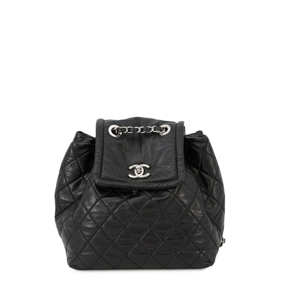 CHANEL Matelasse Beijing 2in1 Backpack Black Leather | Studio Nafay