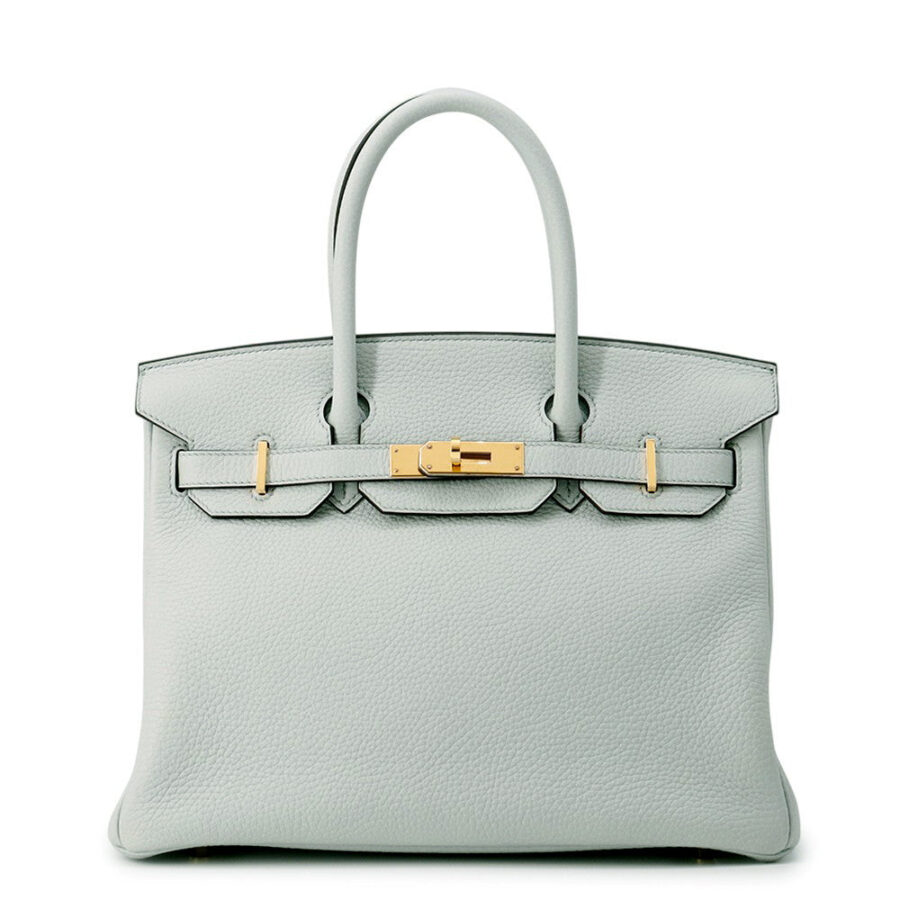 HERMES Birkin Blue Pale Togo Leather Size 30 | Studio Nafay