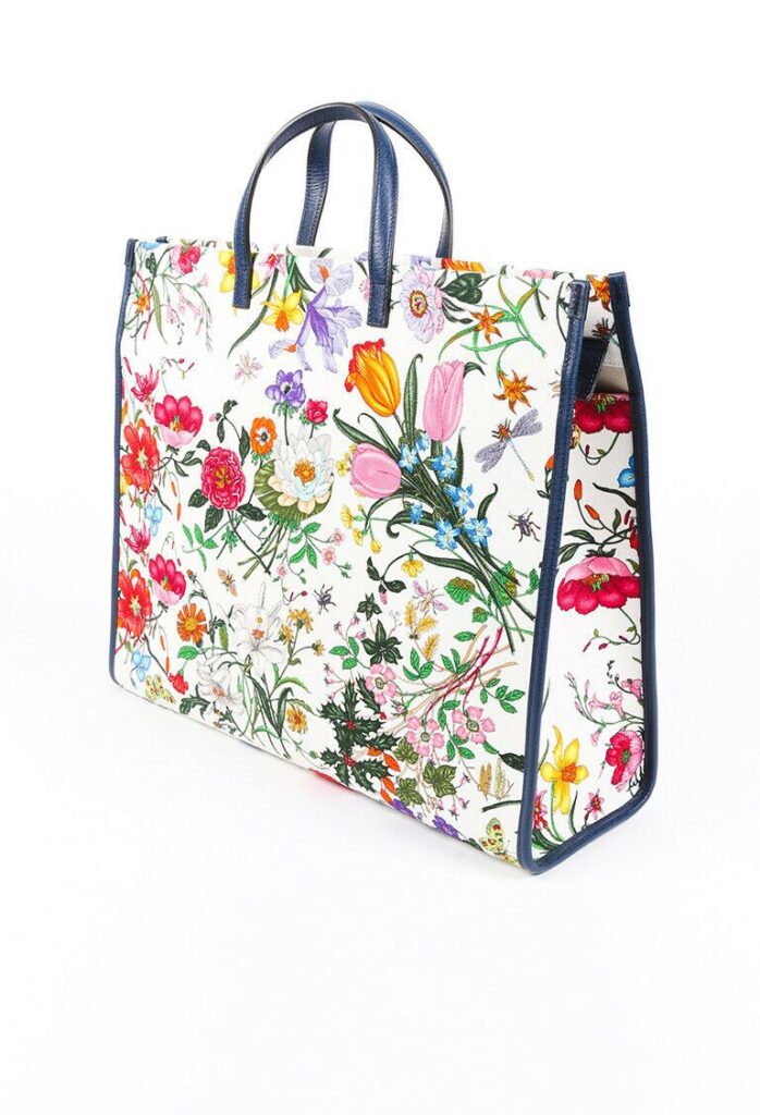 Gucci Bag Flora Medium Multicolor Canvas Tote - Product Image 2