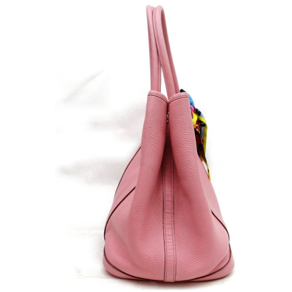 Luxury Hermes Tote Bag Garden Party Pm Pink Negonda Leather ( -16970) - Product Image 2