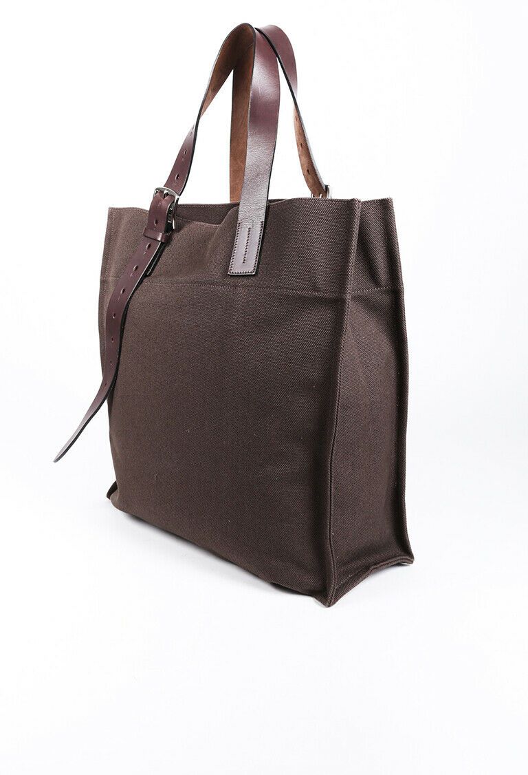 Luxury Hermes Toile Etriviere Shopping Tote