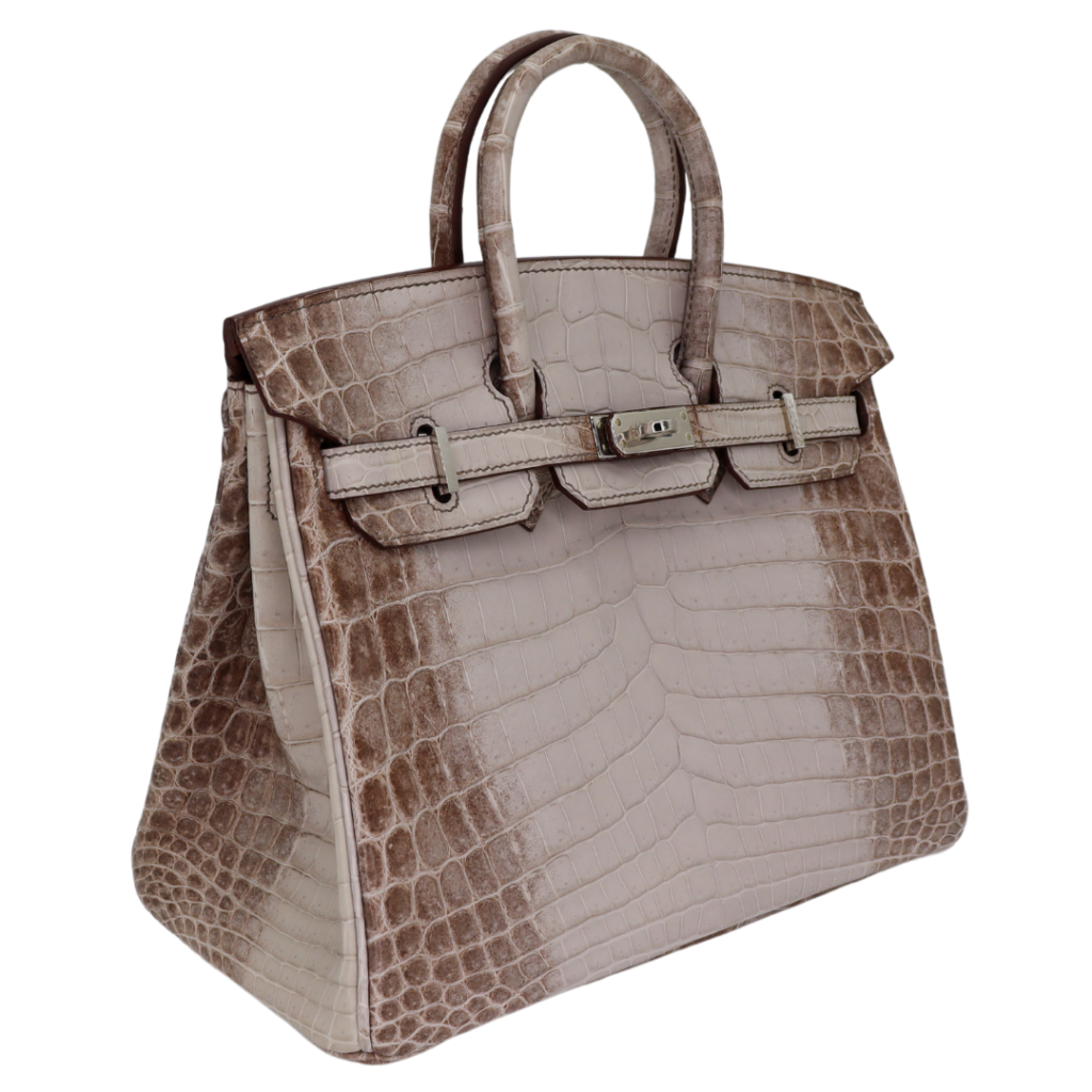 Hermes25cm Birkin Gris Cendre Matte Niloticus Crocodile Palladium Hardware - Product Image 2