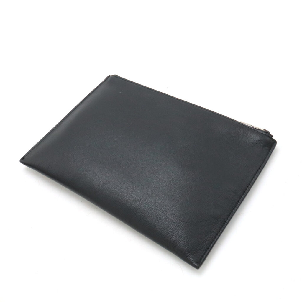 Dior Homme Leather Clutch Bag Black - Product Image 2