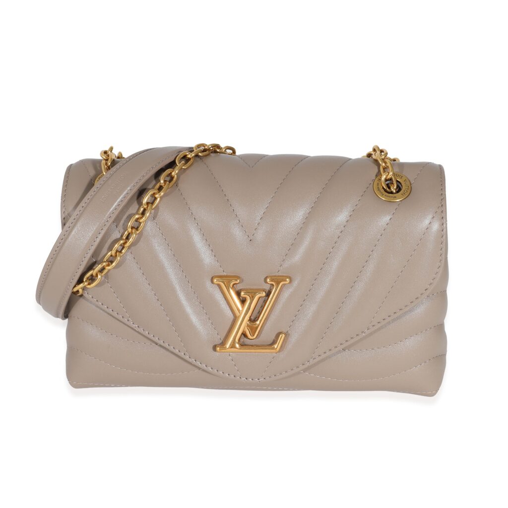 Louis Vuitton Dark Taupe Quilted Calf New Wave Chain MM - Product Image 2