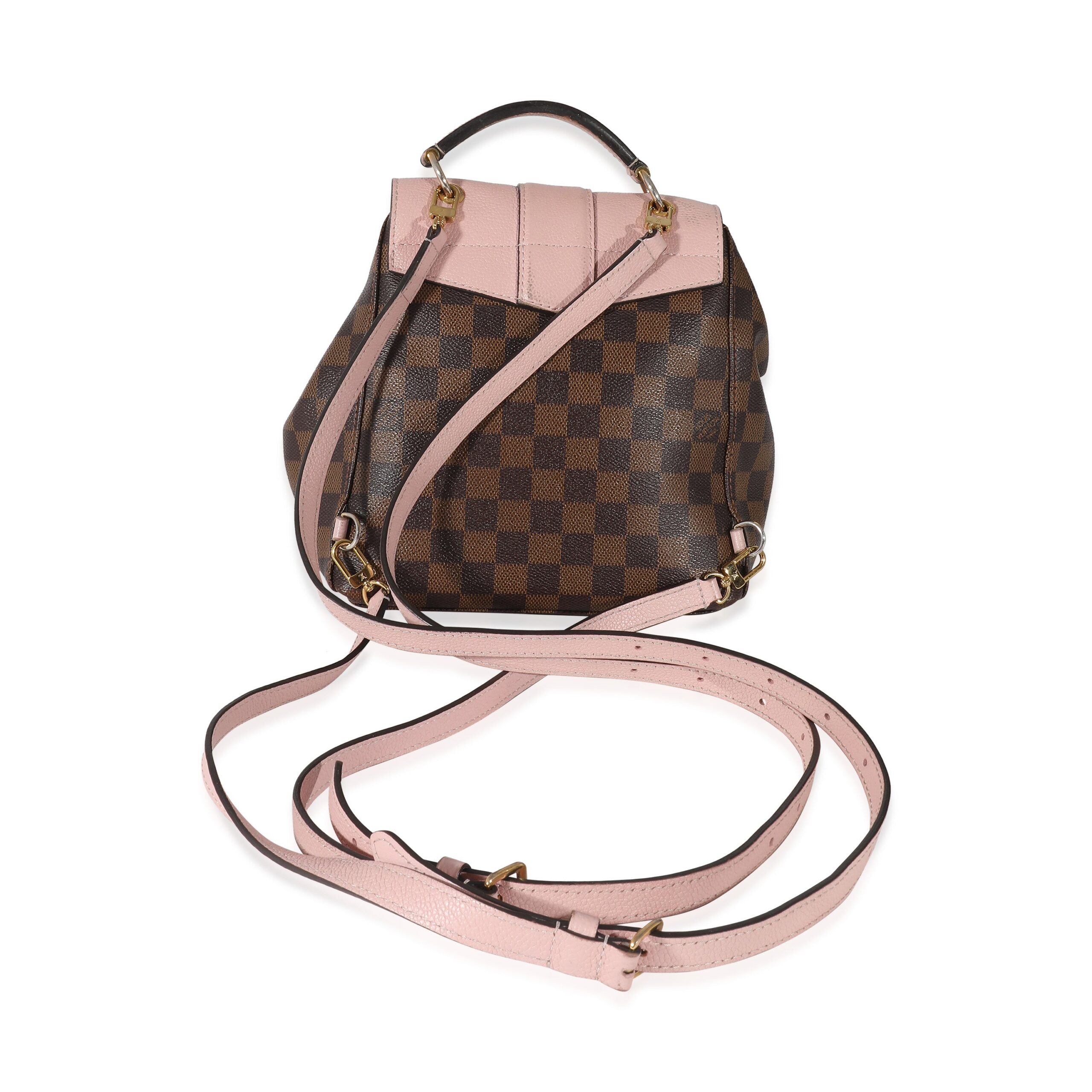 LOUIS VUITTON Magnolia Damier Ebene Canvas Clapton Backpack