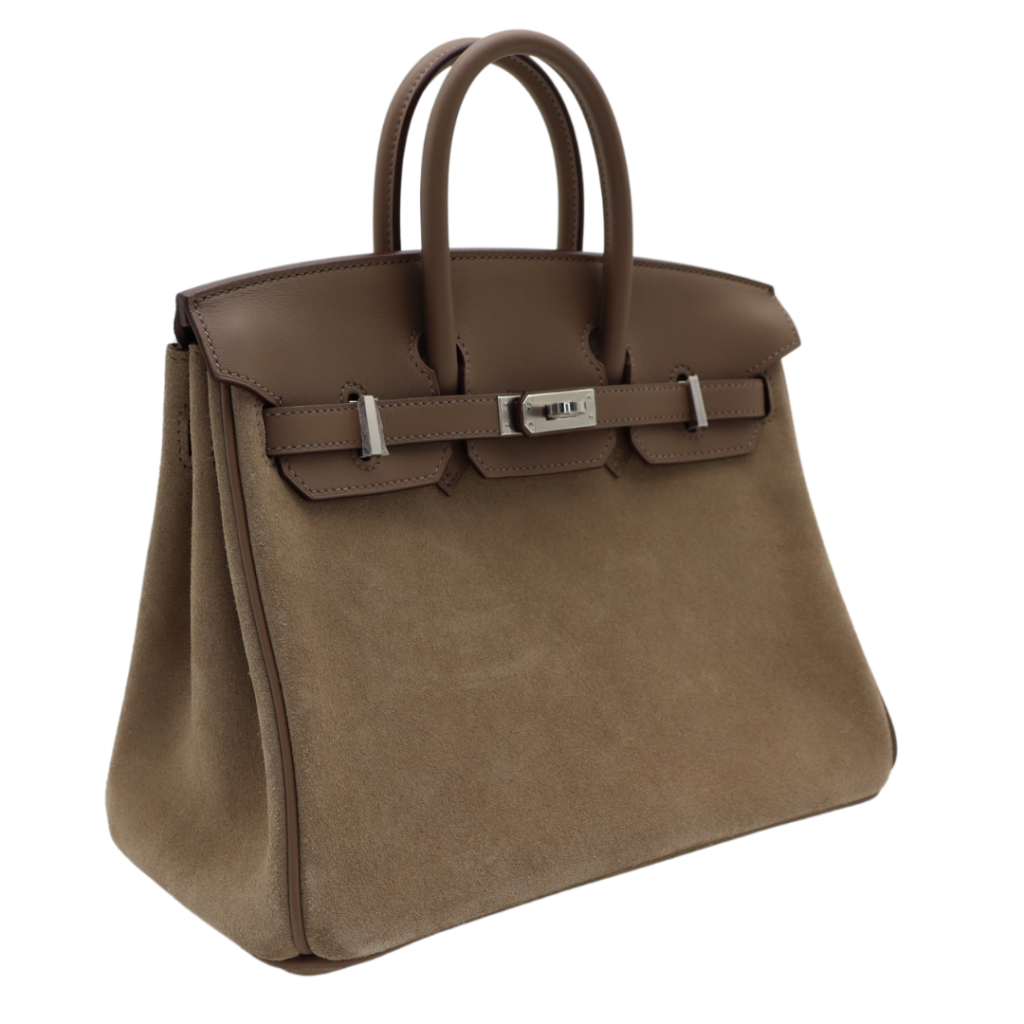 Hermes25cm Birkin Grizzly Etoupe/ Gris Caillou Palladium Hardware - Product Image 2