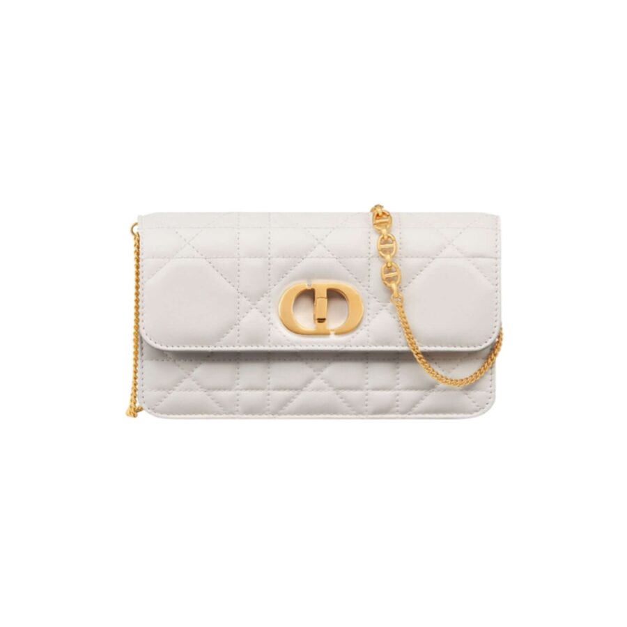 Miss Caro Pouch with Chain white | Studio Nafay