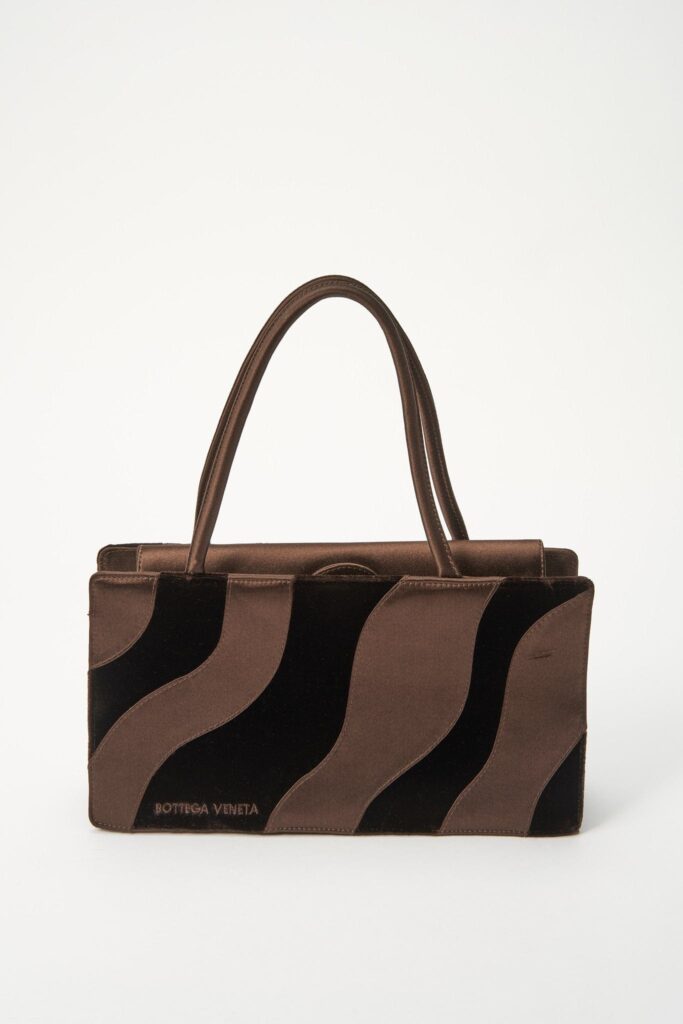 Bottega Veneta Velvet and Satin Evening Bag - Product Image 2