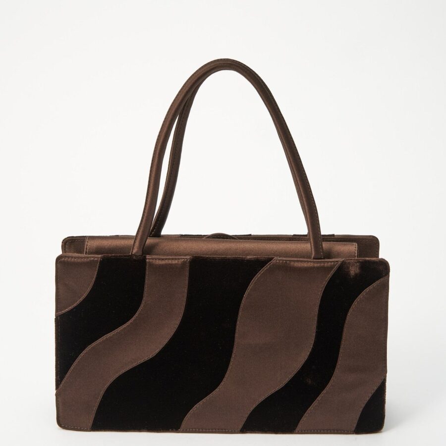 Bottega Veneta Velvet and Satin Evening Bag | Studio Nafay