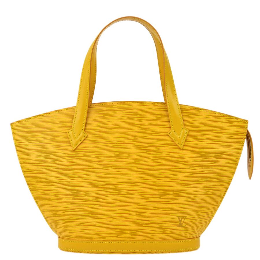 Louis Vuitton Yellow Epi Saint Jacques Tote Handbag