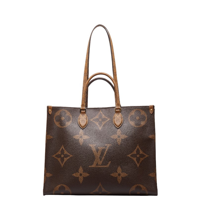 Louis Vuitton Monogram Reversee Giant On The Gor GM Handbag Shoulder Bag 2WAY Brown PVC Leather Louis Vuitton | Studio Nafay