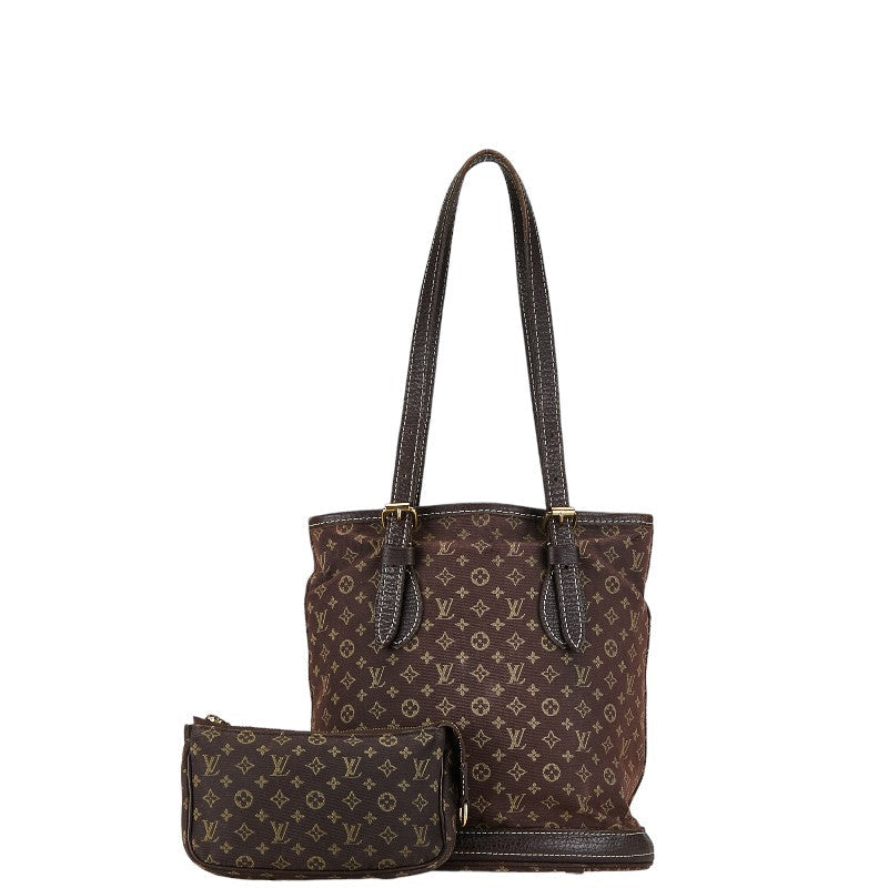 Louis Vuitton Monogram Mini Bucket PM Torch Bag Eve Brown Canvas Leather Louis Vuitton | Studio Nafay