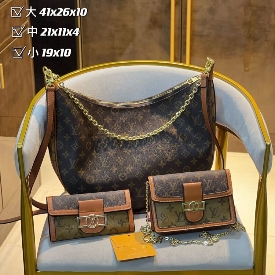 Louis Vuitton LOOP HOBO Handbag Sets