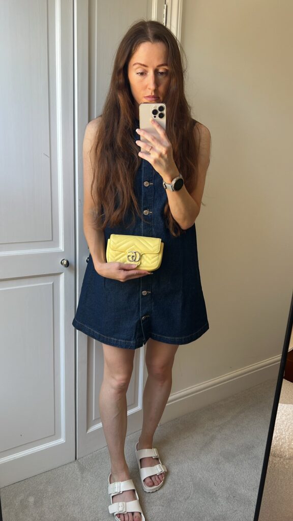 Gucci GG Yellow Marmont Super Mini Shoulder Bag (RRP £1080) - Product Image 2