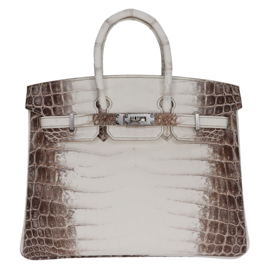 Hermes25cm Birkin Blanc Himalayan Palladium Hardware | Studio Nafay