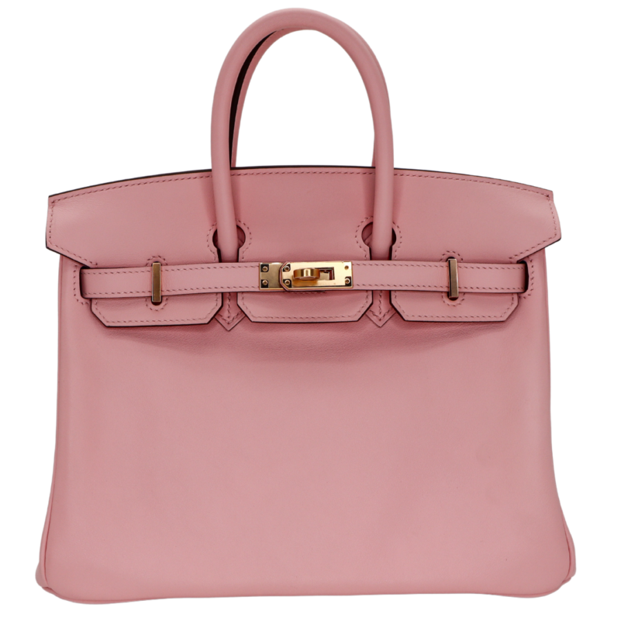 Hermes25cm Birkin HSS Rose Sakura Swift Leather Rose Gold Hardware | Studio Nafay