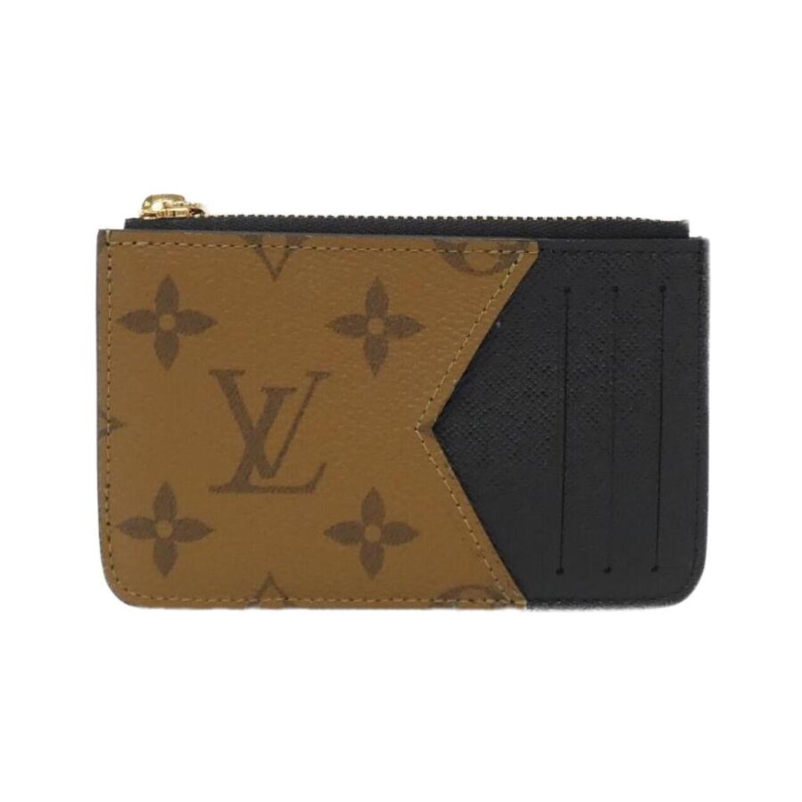 Louis Vuitton Monogram Reversee Porte Jaeger Le Coultre Rome Coin & Card Case | Studio Nafay