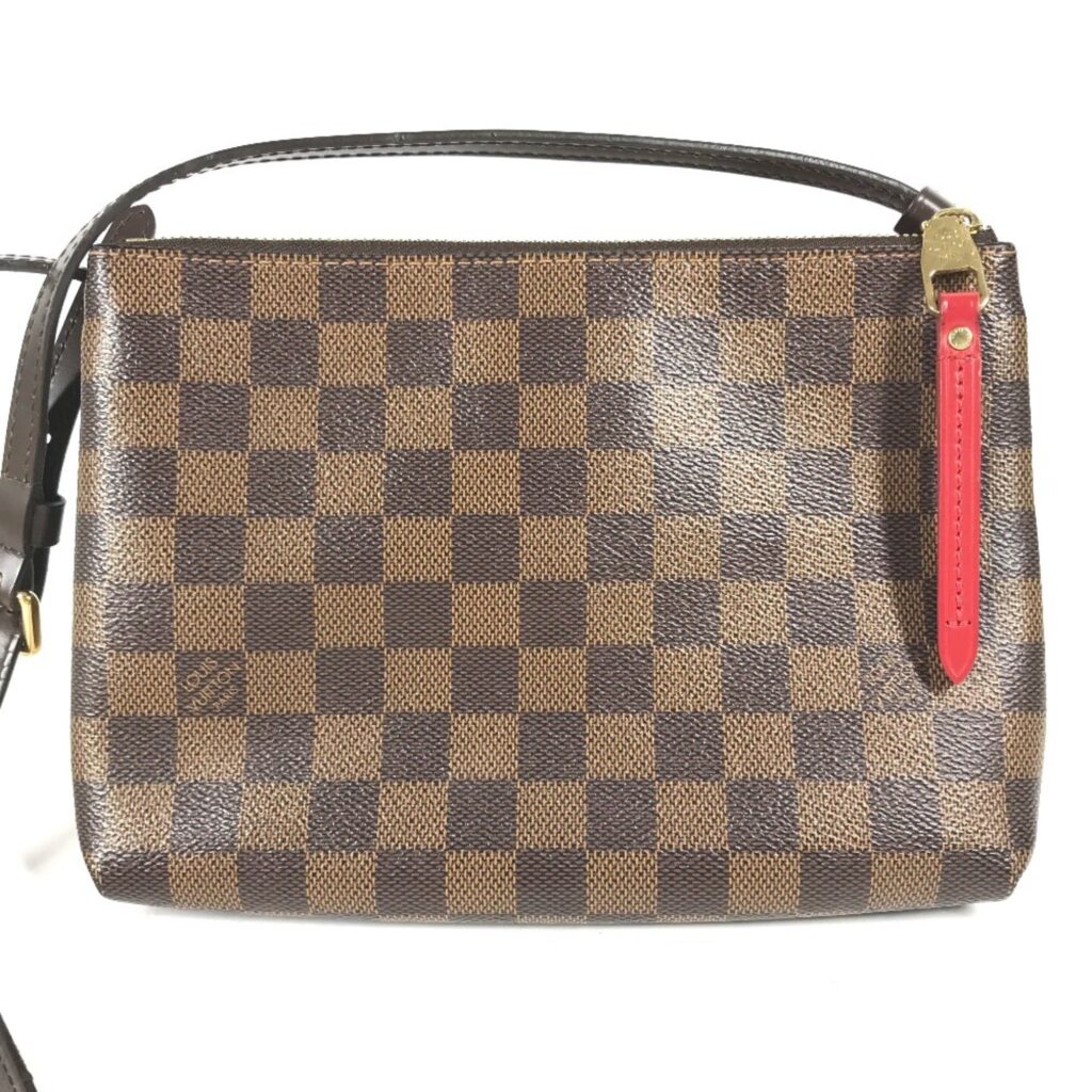 Louis Vuitton Ebene Damier Canvas Pochette Shoulder Bag