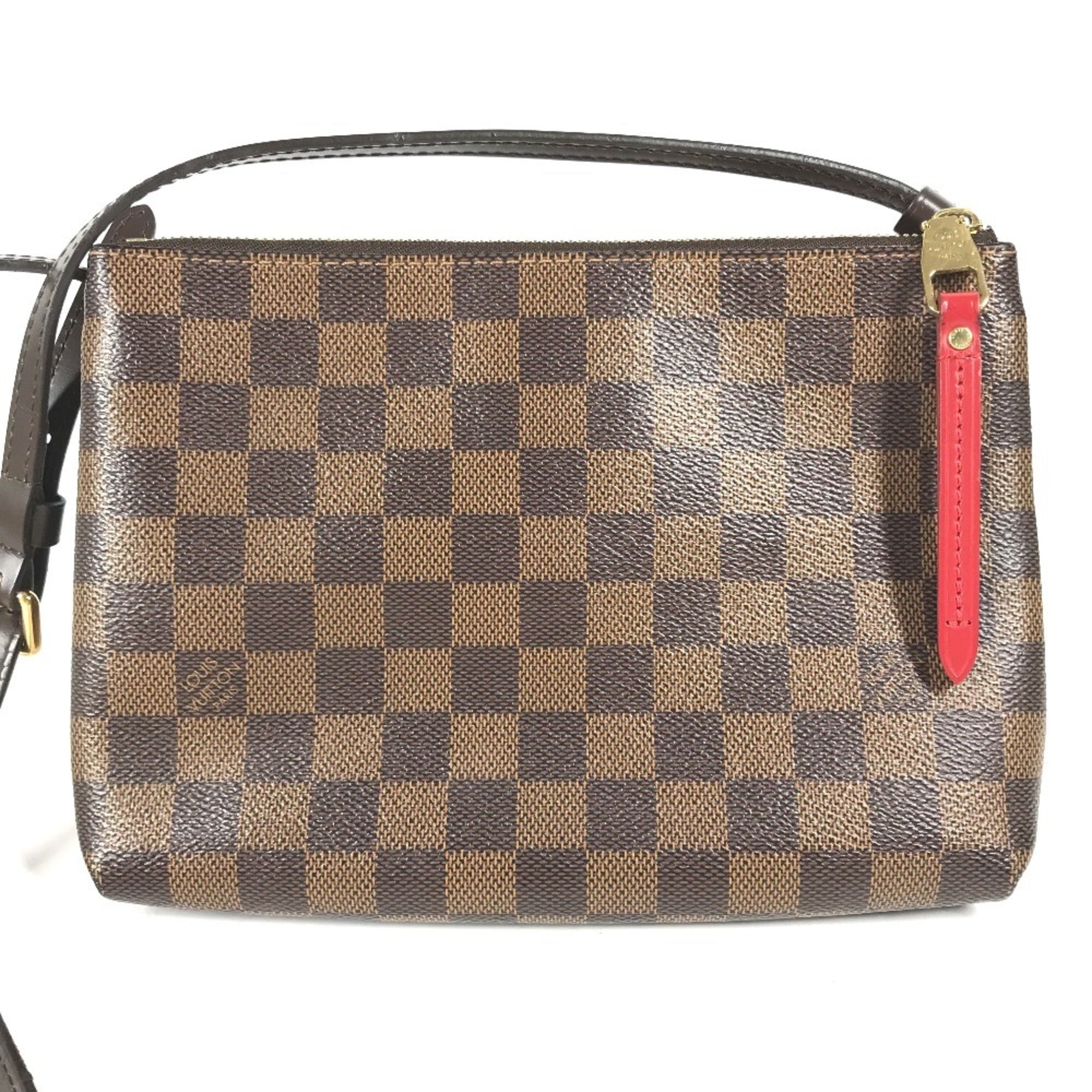 Louis Vuitton Ebene Damier Canvas Pochette Shoulder Bag