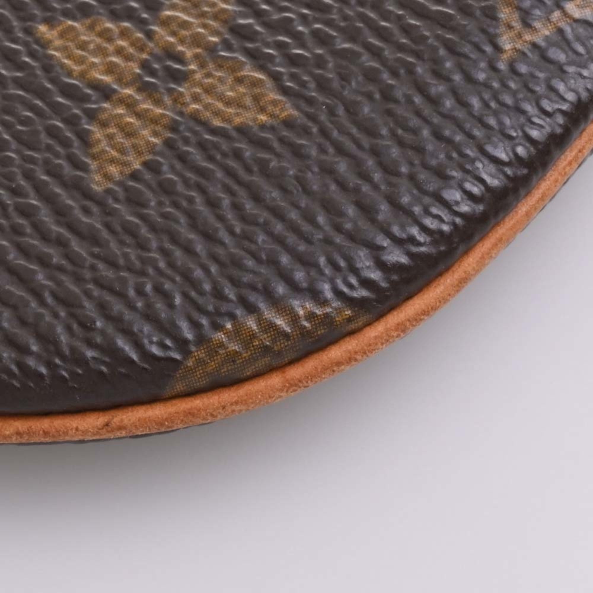 LOUIS VUITTON Monogram Portomone Long Coin Case Brown Women’s