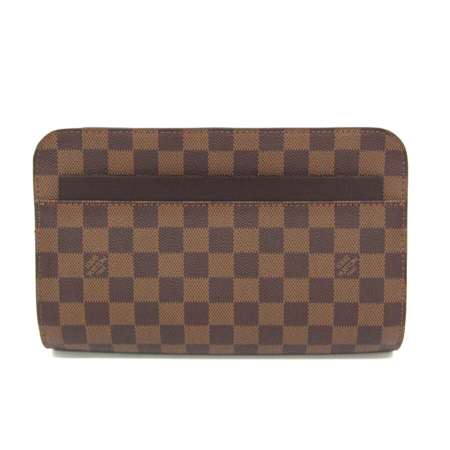 Louis Vuitton Monogram Canvas Brown Clutch Bags | Studio Nafay
