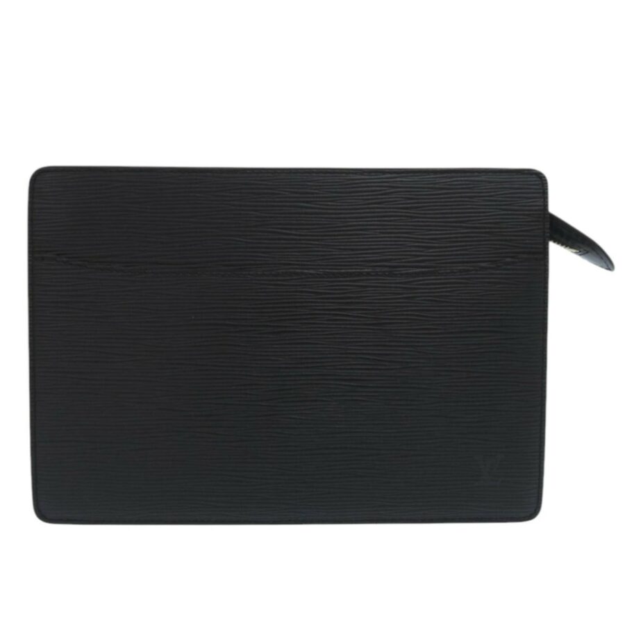 Louis Vuitton Noir Epi Leather Clutch Bag Pochette ( ) | Studio Nafay