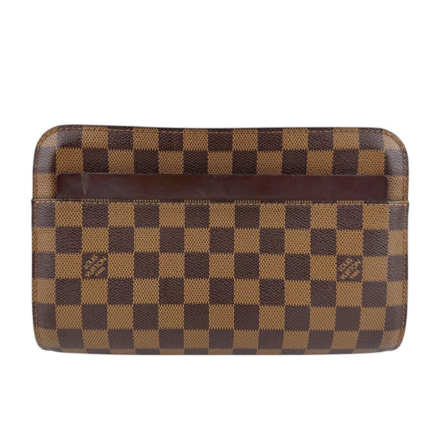 Louis Vuitton Damier Canvas Ebene Galle Damier Canvas Clutch Bag ( ) | Studio Nafay