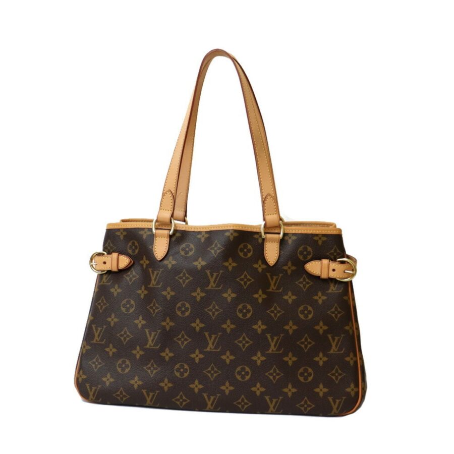 LOUIS VUITTON Monogram Shoulder Bag Batignolles Oriental Brown Women's Canvas | Studio Nafay