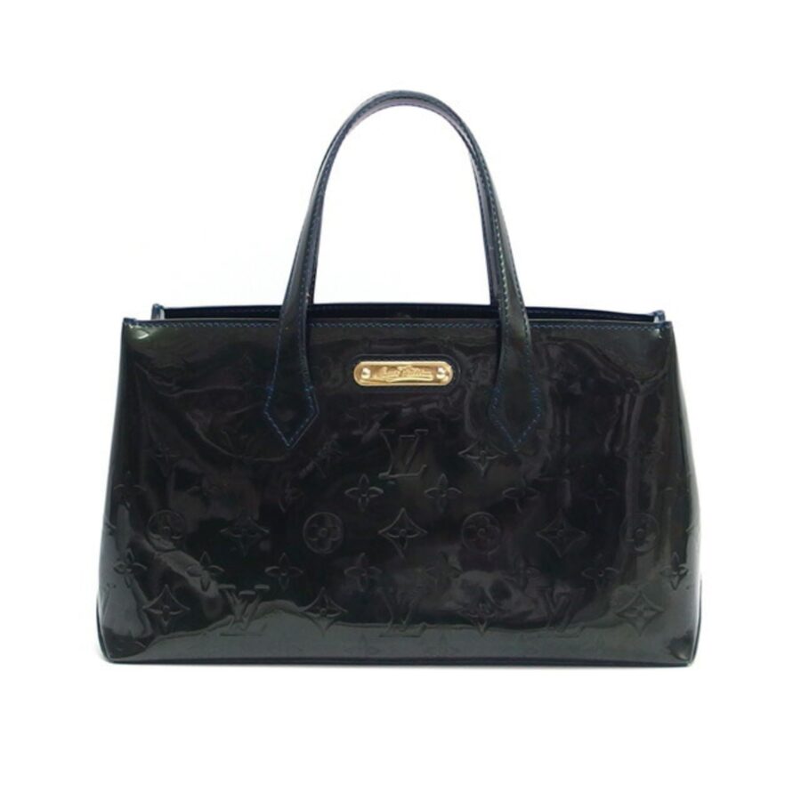 LOUIS VUITTON Monogram Vernis Wilshire PM Blue Nuit | Studio Nafay