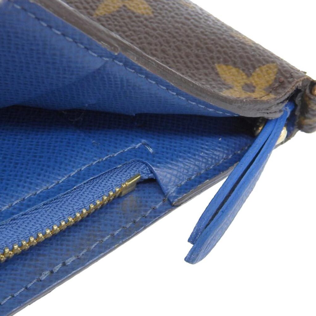 LOUIS VUITTON Monogram Portefeuille Ansolit Folio Long Wallet Petrol - Product Image 2