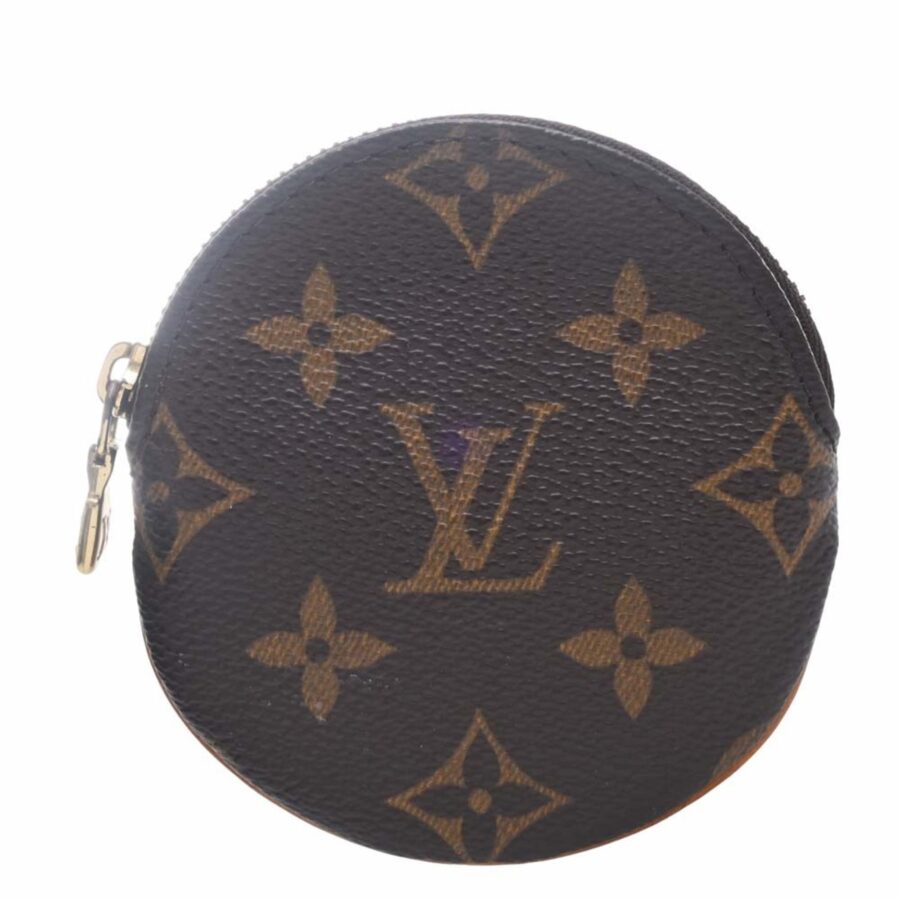 LOUIS VUITTON Monogram Portomone Long Coin Case Brown Women's | Studio Nafay