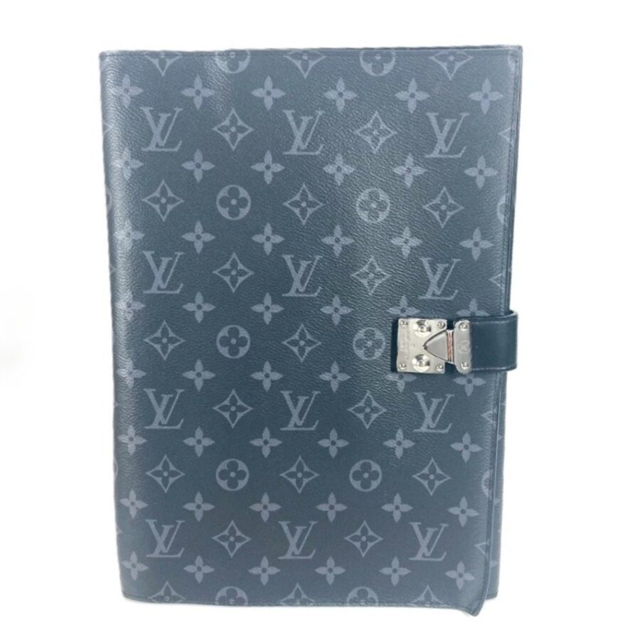 Louis Vuitton Monogram Canvas Black Clutch Bags | Studio Nafay