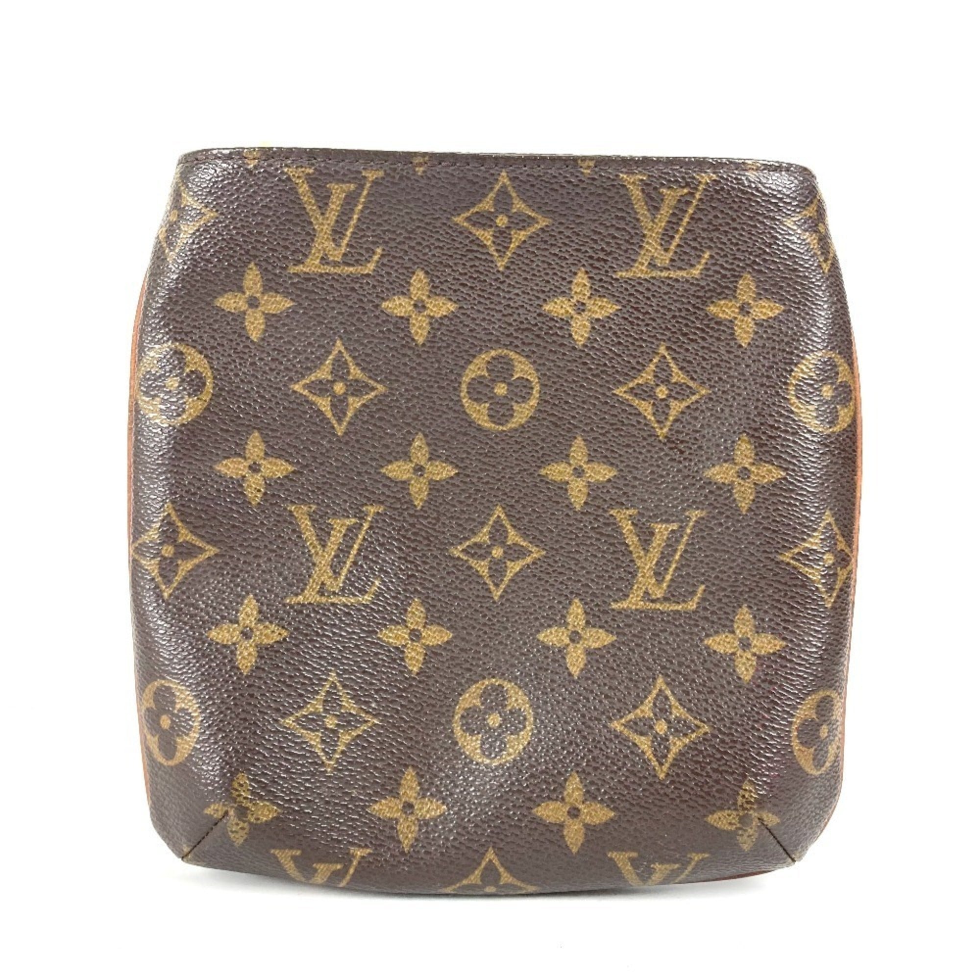 Louis Vuitton Brown Monogram Canvas Clutch Bag Pouch ( )