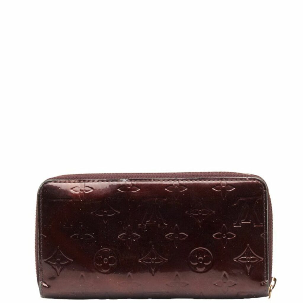 LOUIS VUITTON Monogram Vernis Zippy Long Wallet Amarant Purple Patent Leather Women's - Product Image 2