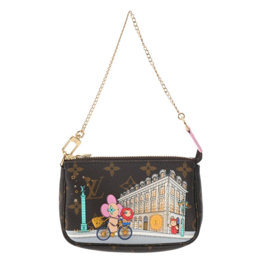 LOUIS VUITTON Monogram Vivienne Brown Women's Canvas | Studio Nafay