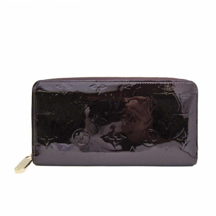 LOUIS VUITTON Monogram Vernis Zippy Wallet Women's Monogram Vernis Long Wallet [bi-fold] Amarante | Studio Nafay