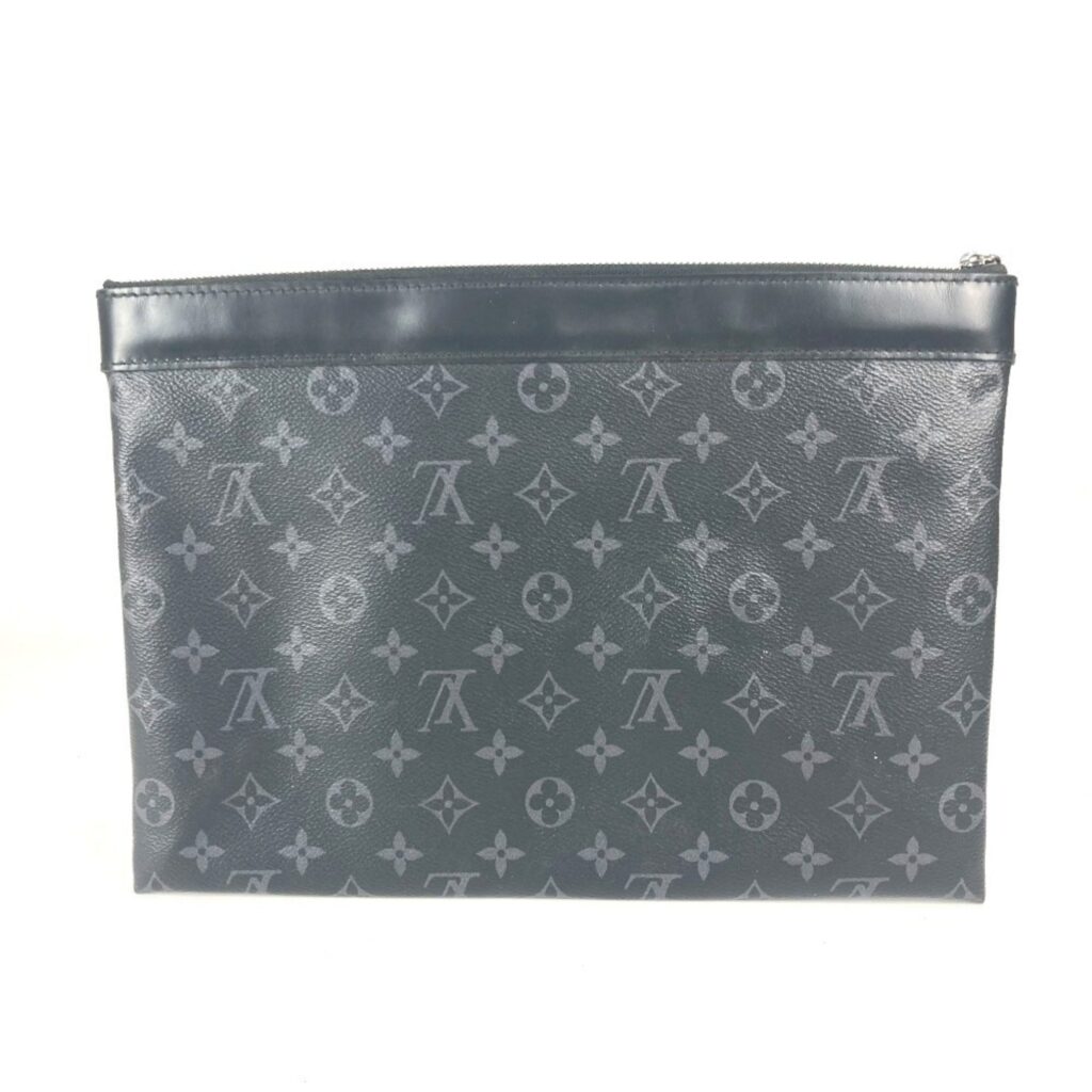Louis Vuitton Black Monogram Eclipse Monogram Eclipse Clutch Bag Pochette Pouch ( ) - Product Image 2