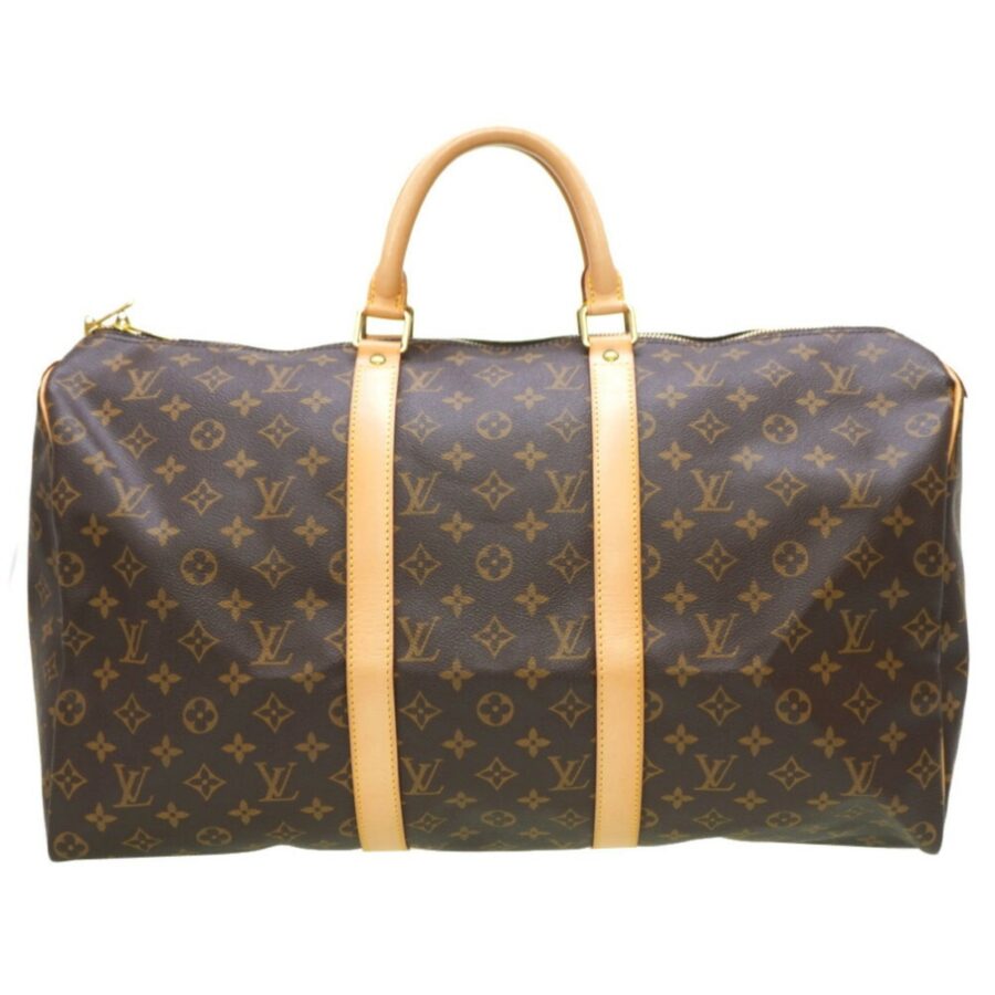 LOUIS VUITTON Monogram Keepall 50 Handbag | Studio Nafay