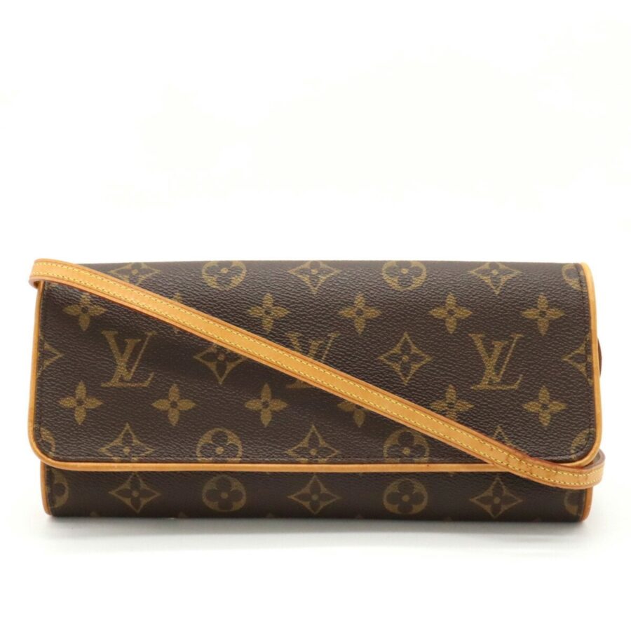 LOUIS VUITTON Monogram Pochette Twin GM Shoulder Bag Clutch | Studio Nafay