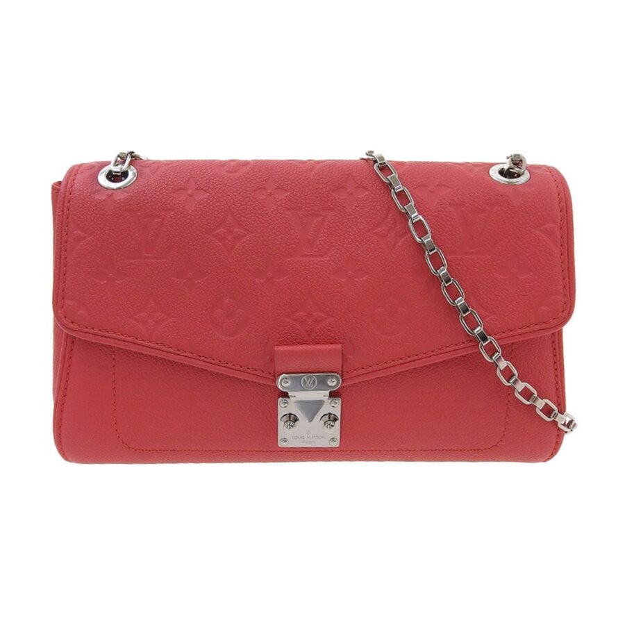 Louis Vuitton Monogram Implant Saint-Germain PM Shoulder Bag Pink | Studio Nafay