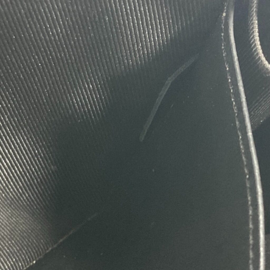 Louis Vuitton Black Leather Clutch Bag Pouch ( ) - Product Image 2