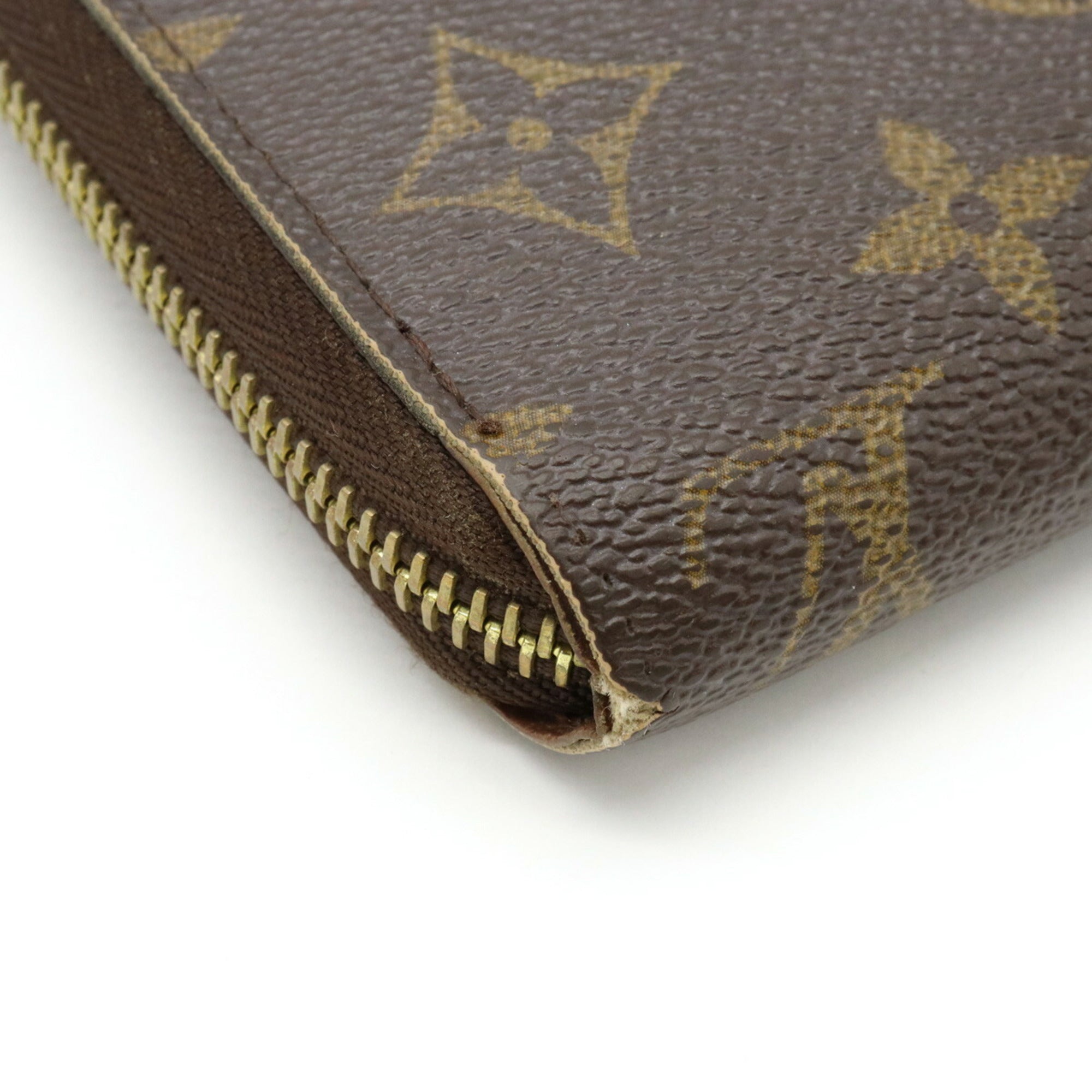 LOUIS VUITTON Monogram Zippy Round Long Wallet