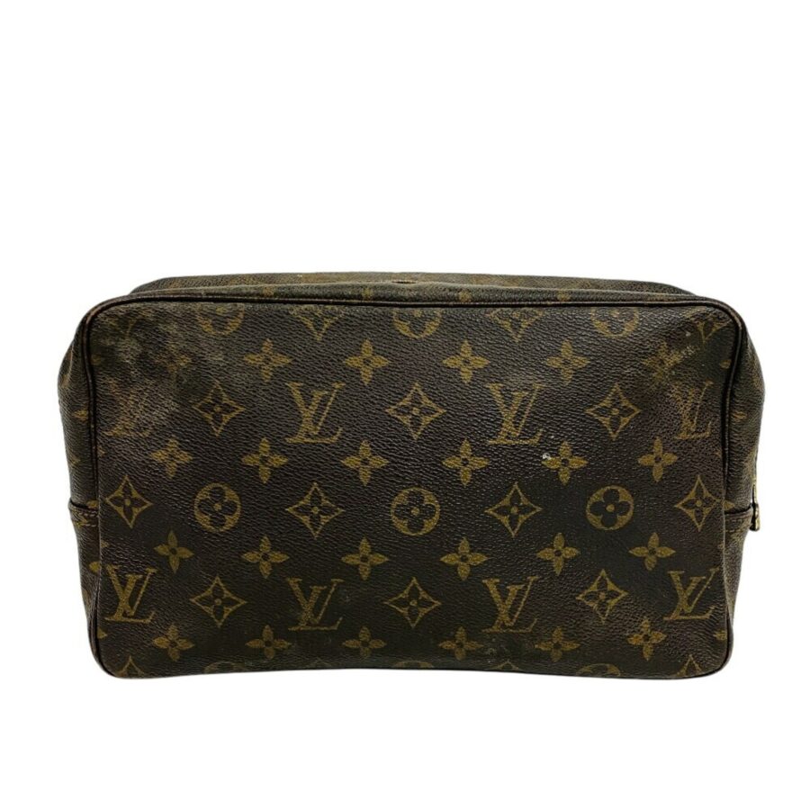 Louis Vuitton Brown Leather Clutch Bag ( ) | Studio Nafay