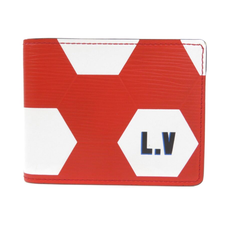 Louis Vuitton Portofeuil Slender Epi World Cup Limited Bi-Fold Wallet Leather Men | Studio Nafay