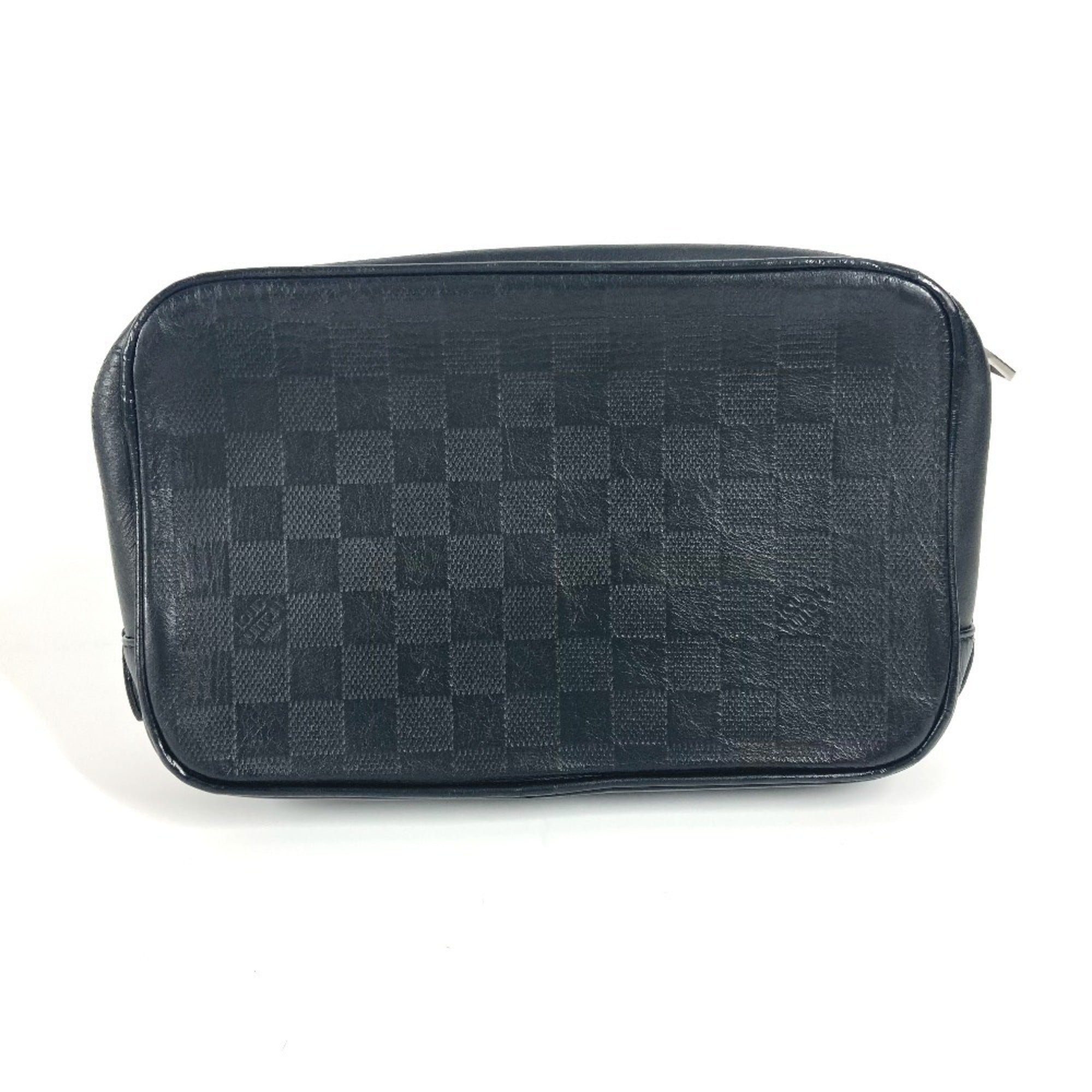 Louis Vuitton Damier Infini Black Onyx Damier Infini Clutch Bag ( )