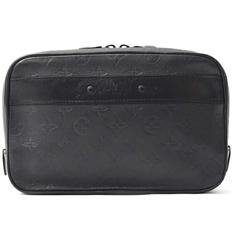 Louis Vuitton Monogram Shadow Noir Monogram Shadow Clutch Bag ( ) | Studio Nafay
