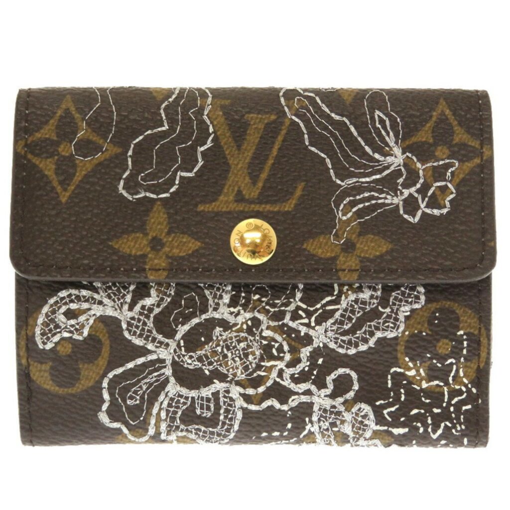 Louis Vuitton Monogram Dantil Radlow Argen Coin Case Card Purse | Studio Nafay