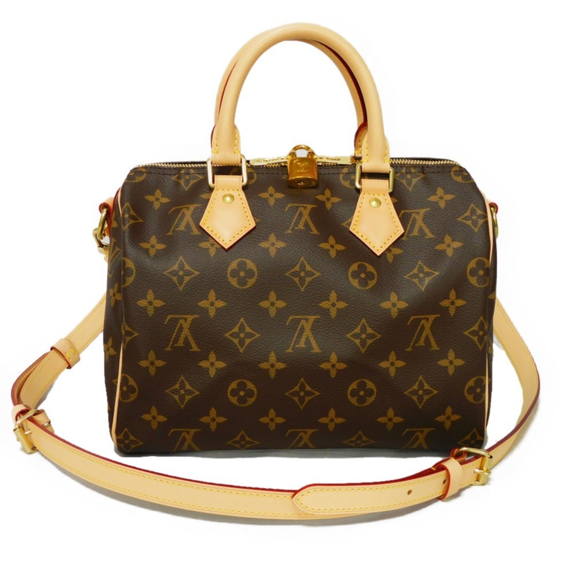 LOUIS VUITTON Handbag Speedy Bandouliere 25 New Mini Boston Bag Shoulder Monogram Women’s