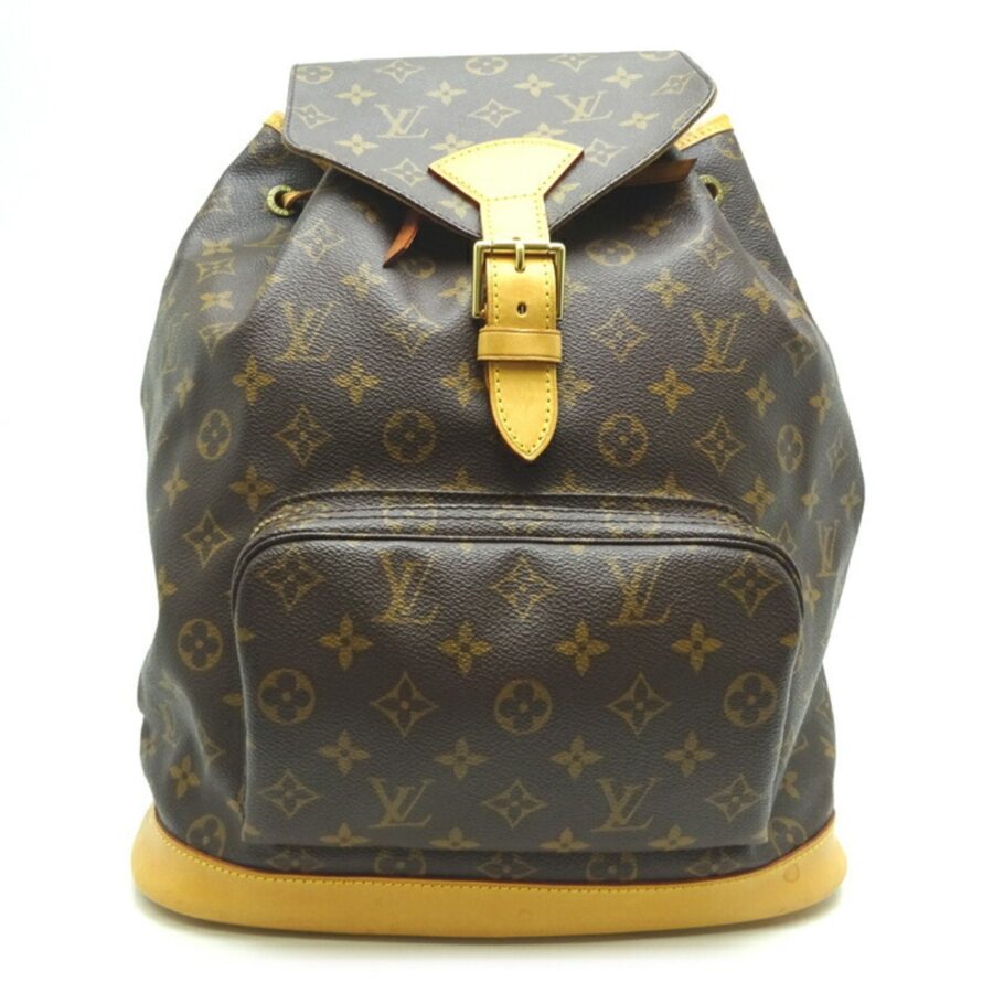 Louis Vuitton Montsouris GM Women's Backpack Daypack Monogram Brown | Studio Nafay